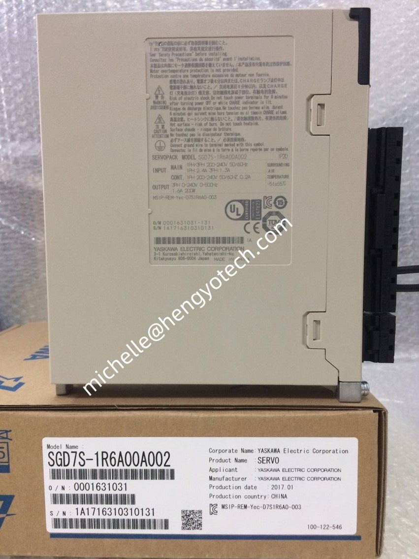 Yaskawa Sigma7 Series Servo Motor Driver